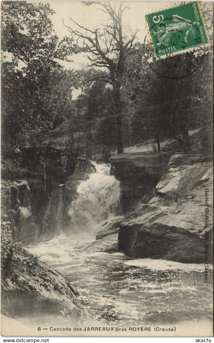 CPA Cascade de Jarreaux pres Royere (1144201)