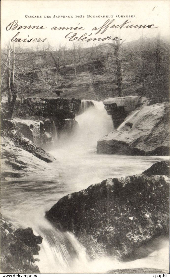 CPA Cascade Des Jarreaux Pres Bourganeuf