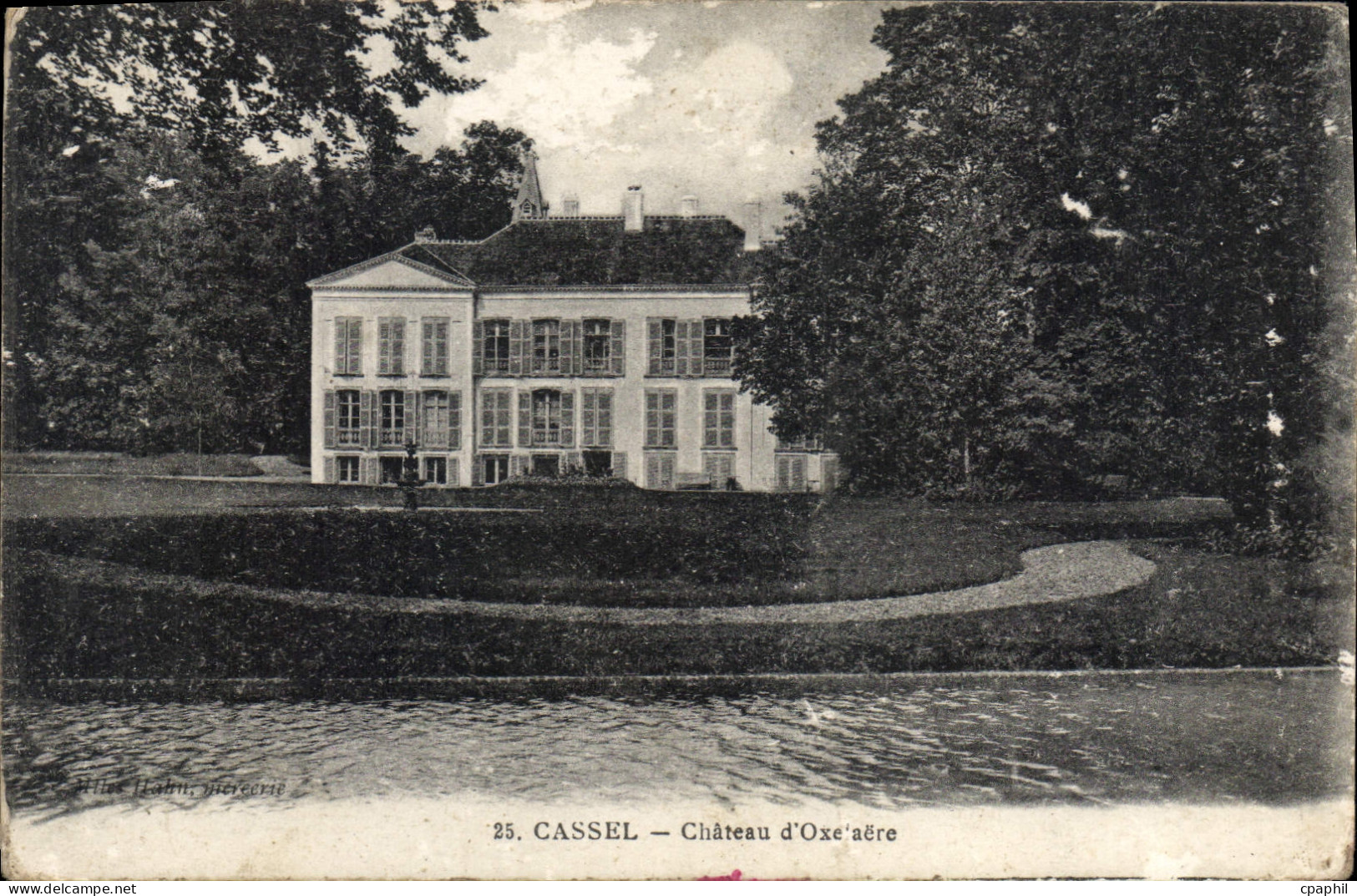 CPA Cassel chateau d'Oxelaere