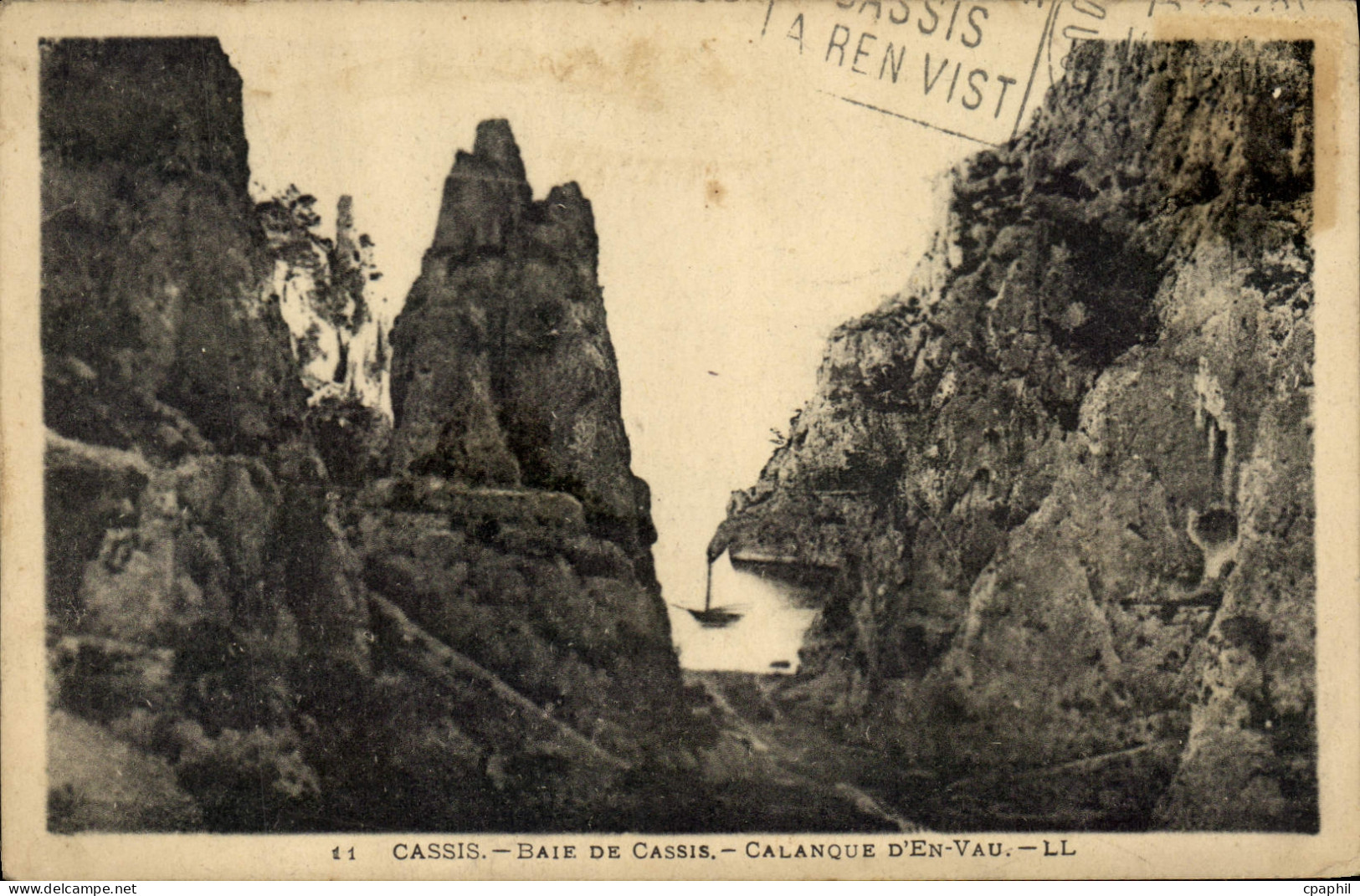 CPA Cassis Baie de Cassis Calanque d'En Vau
