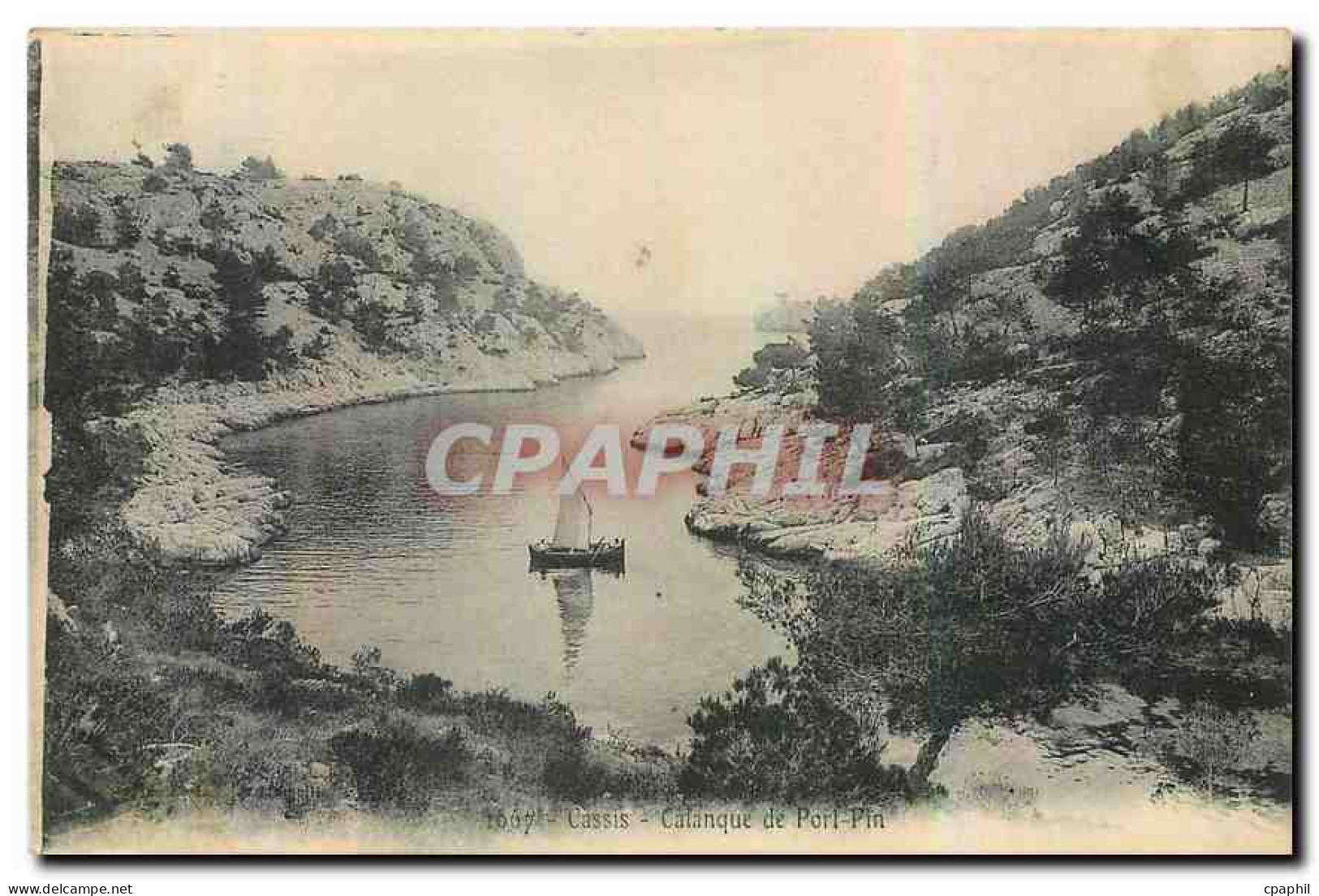 CPA Cassis Calanque de Port Pin