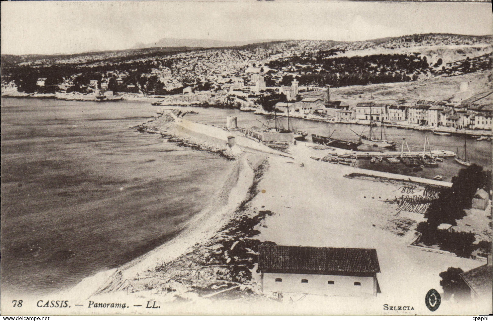 CPA Cassis Panorama