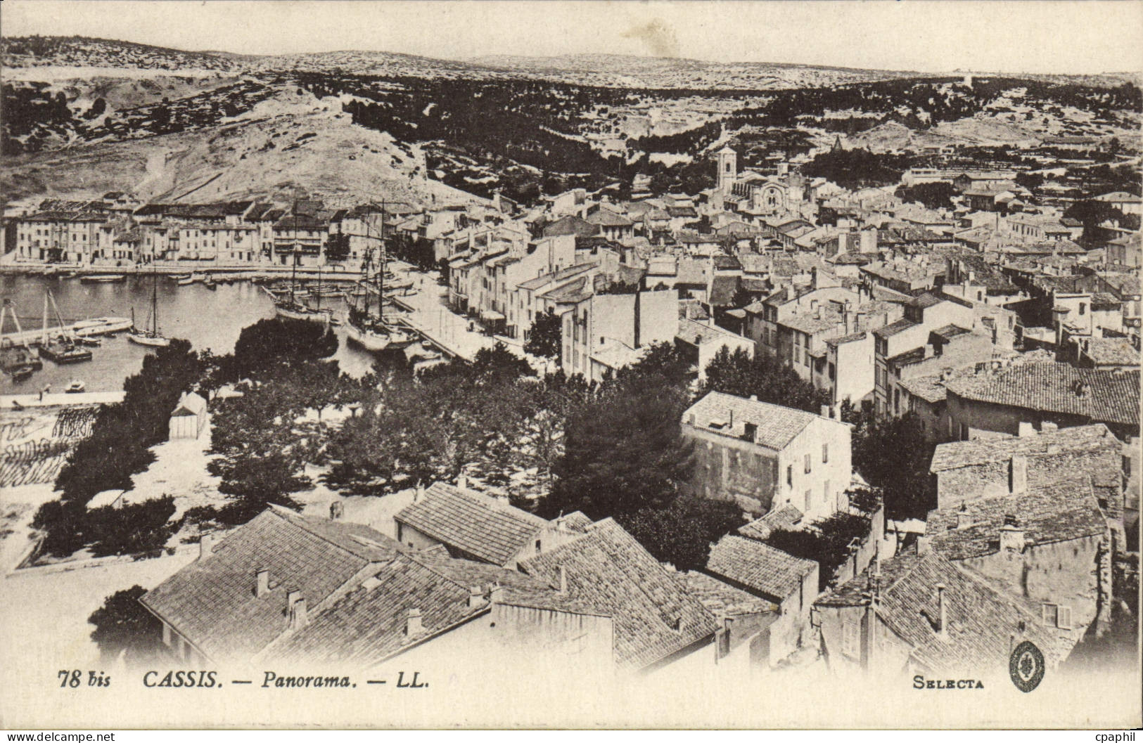 CPA Cassis Panorama