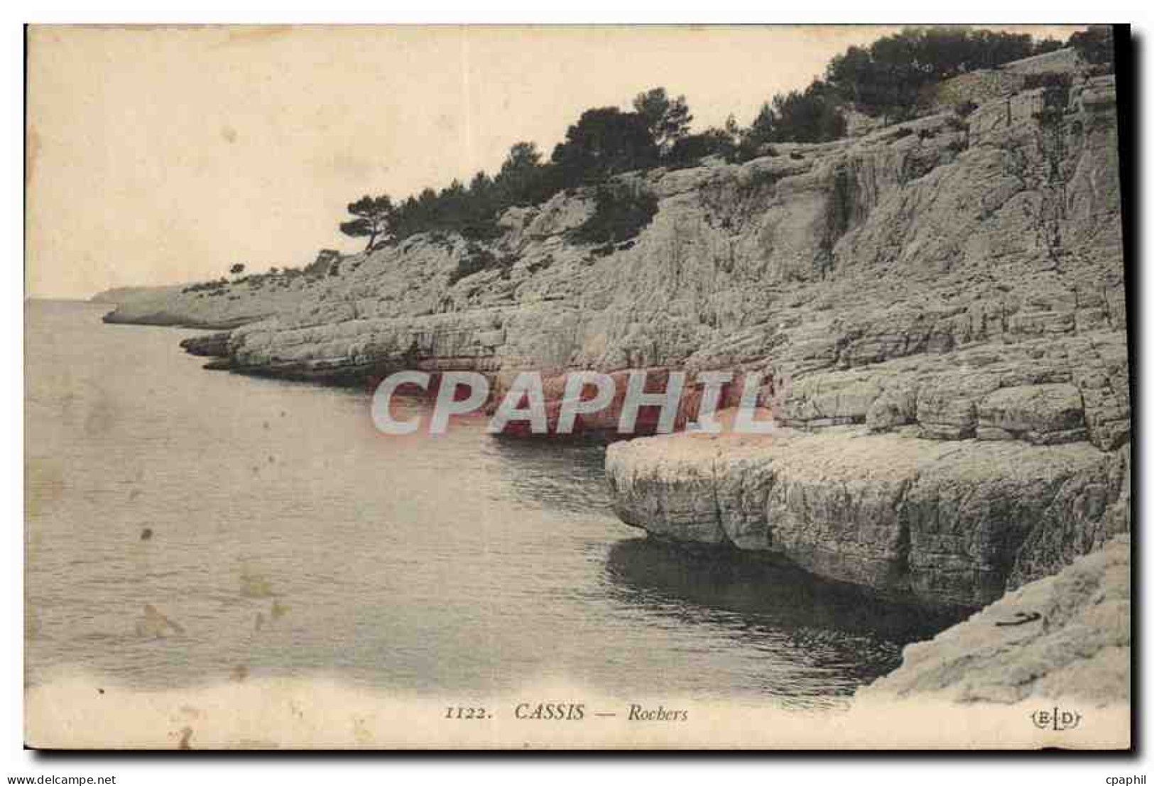 CPA Cassis Rochers