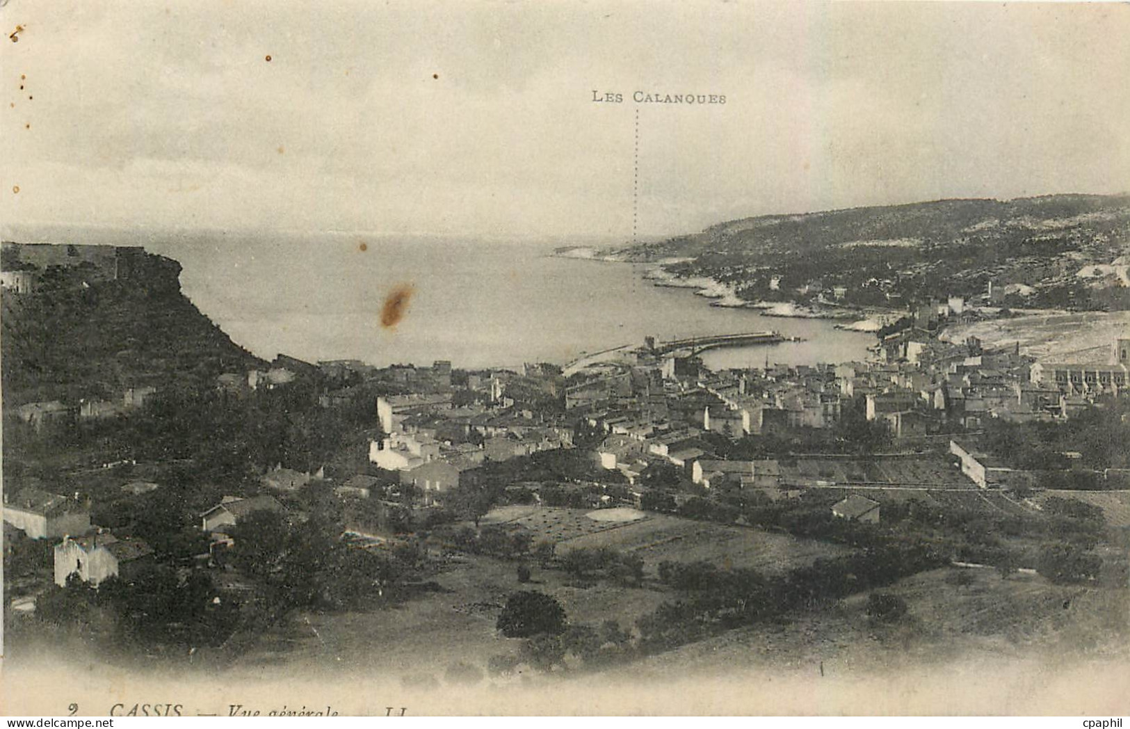 CPA Cassis Vue generale