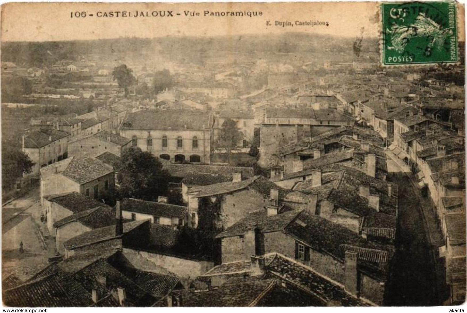 CPA CASTELJALOUX-Vue panoramique (263884)