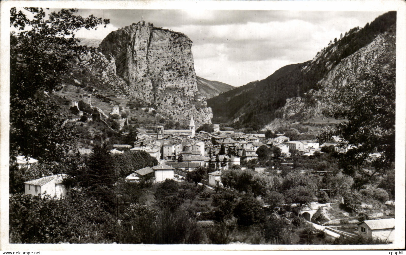 CPA Castellane Vue Generale