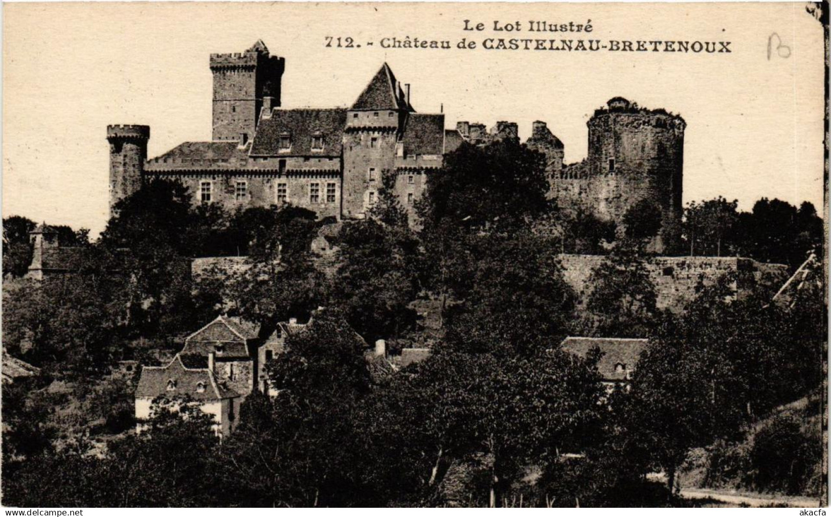 CPA CASTELNAU-de-BRETENOUX Chateau (686431)