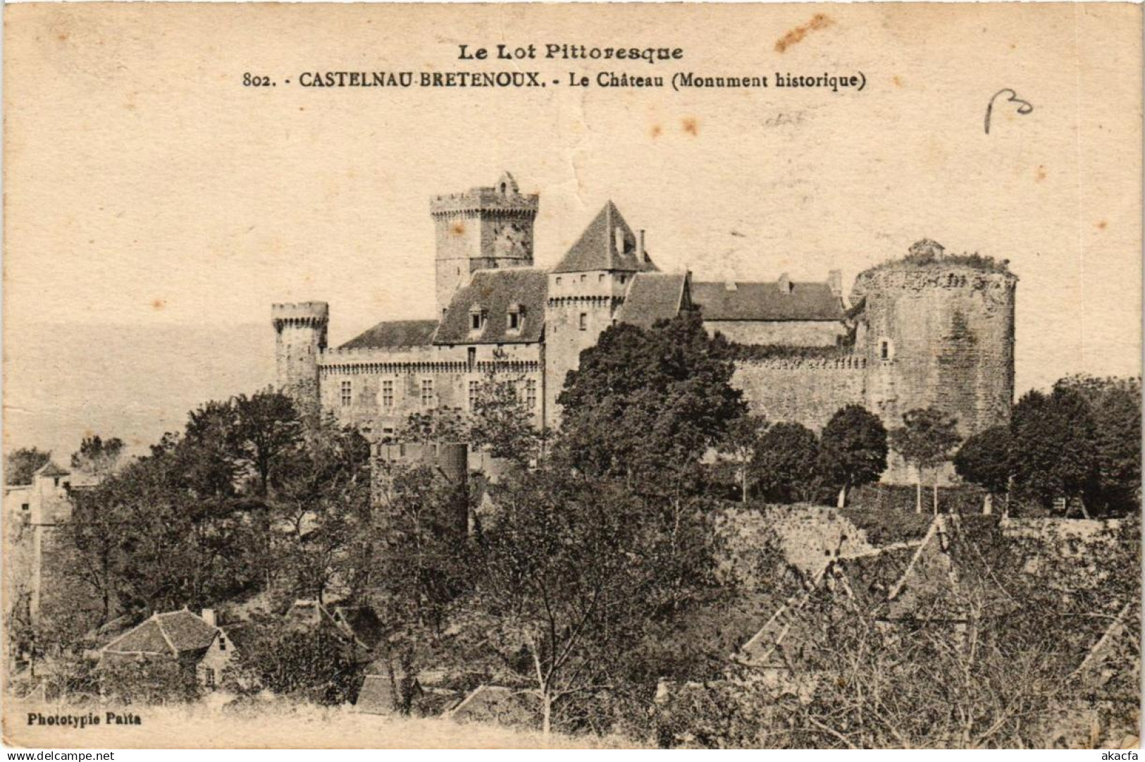 CPA CASTELNAU-de-BRETENOUX Le Chateau (686429)