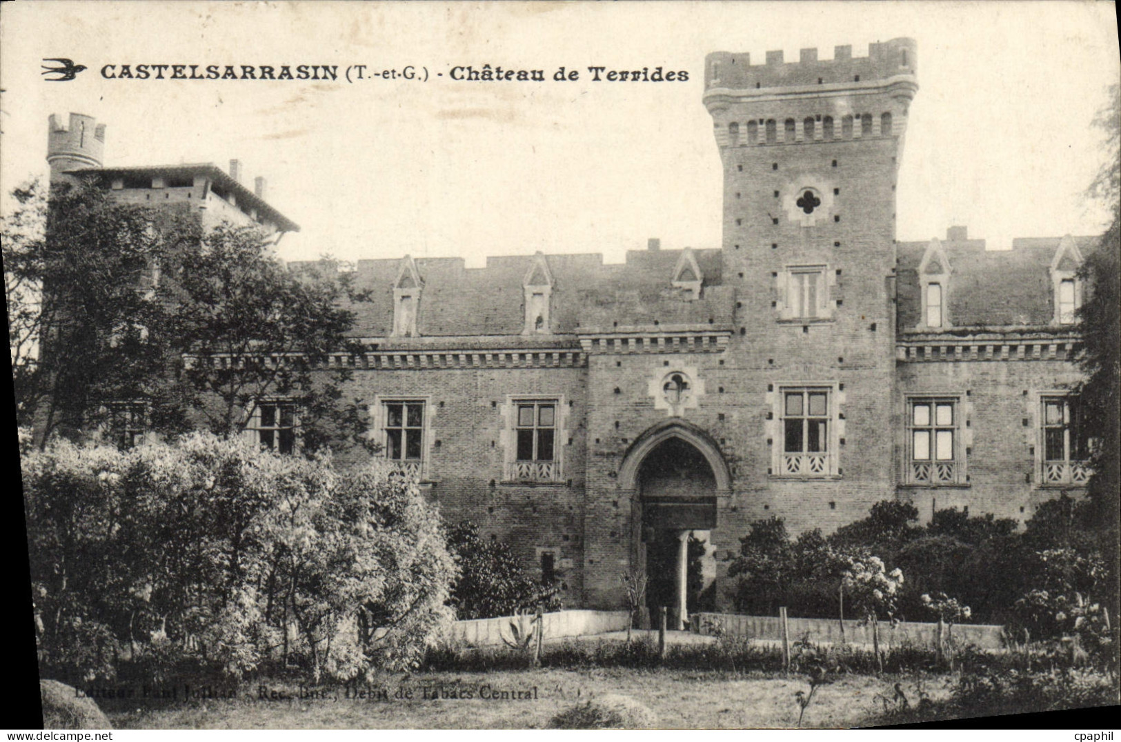 CPA Castelsarrasin (T & G) Chateau de Tessides