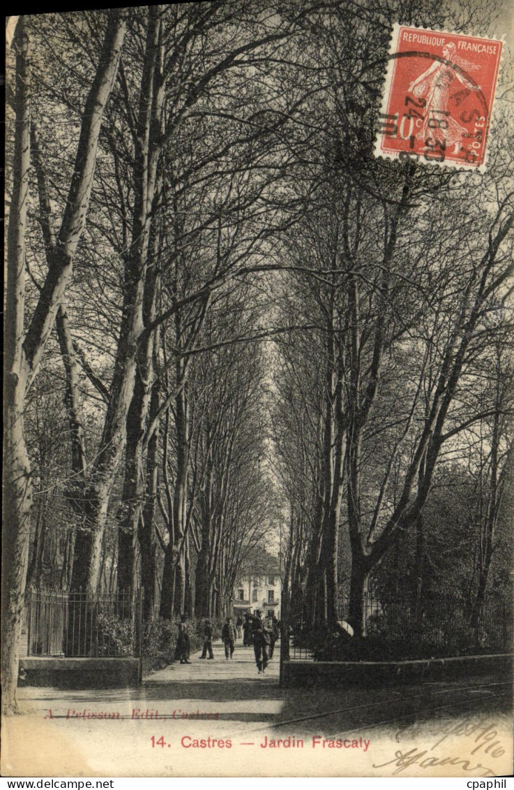 CPA Castres Jardin Frascaly