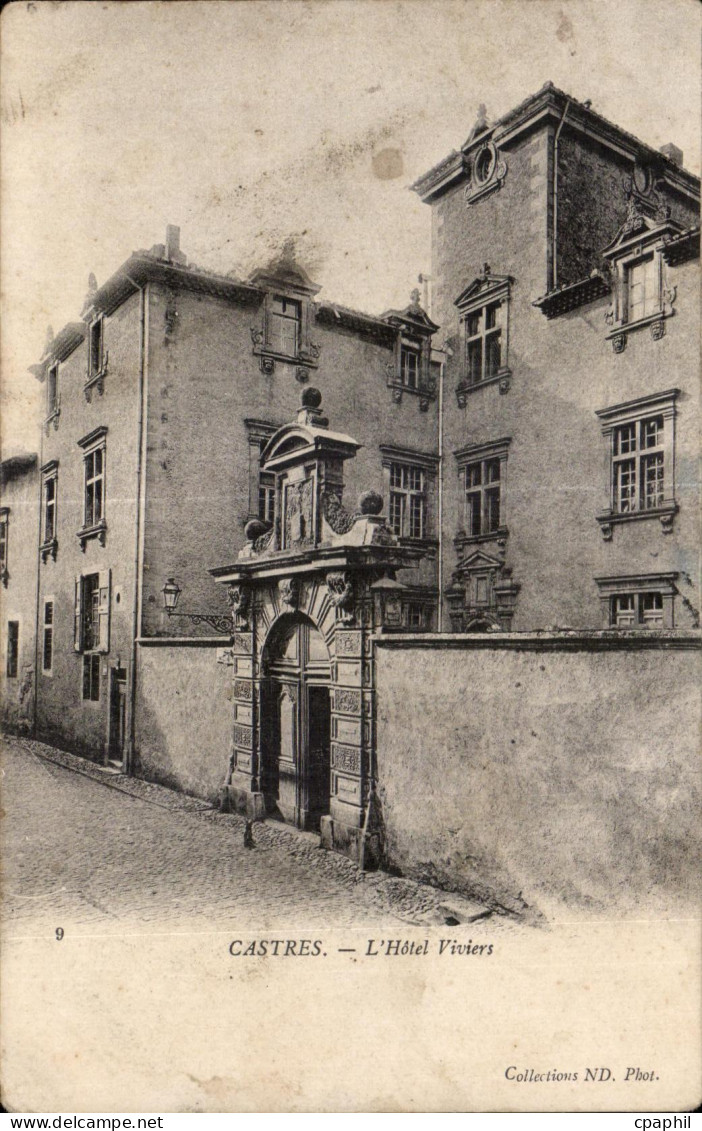 CPA Castres L Hotel Viviers