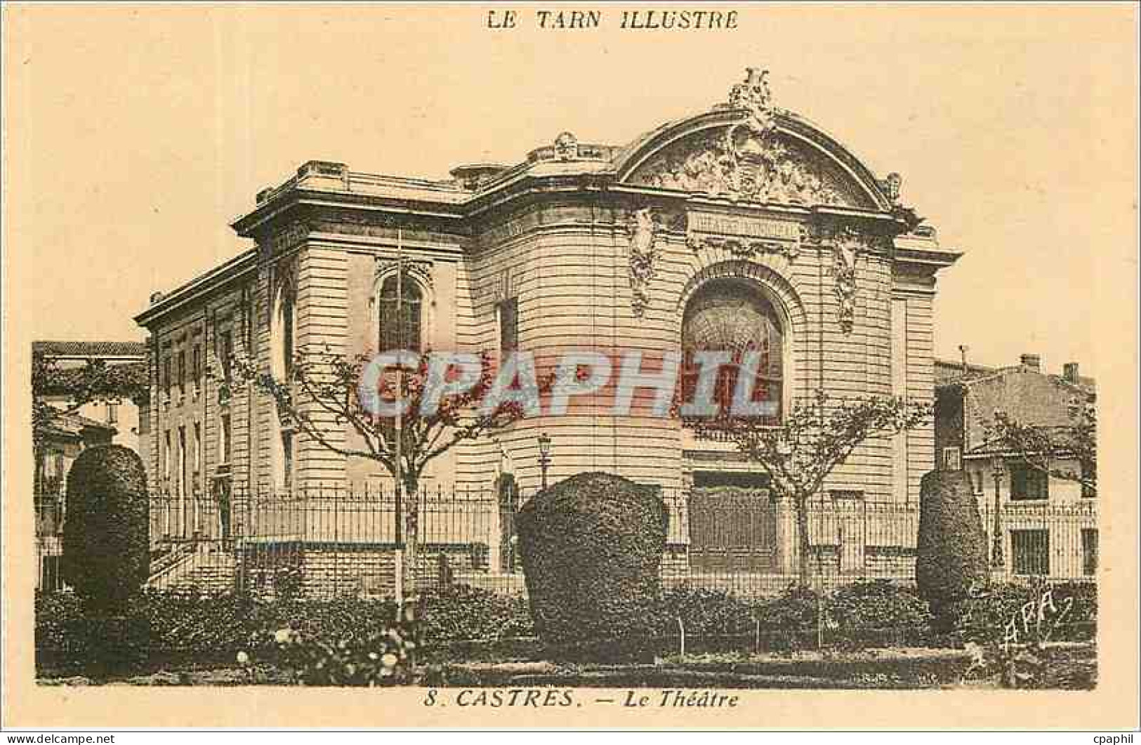 CPA CASTRES - Le Théatre