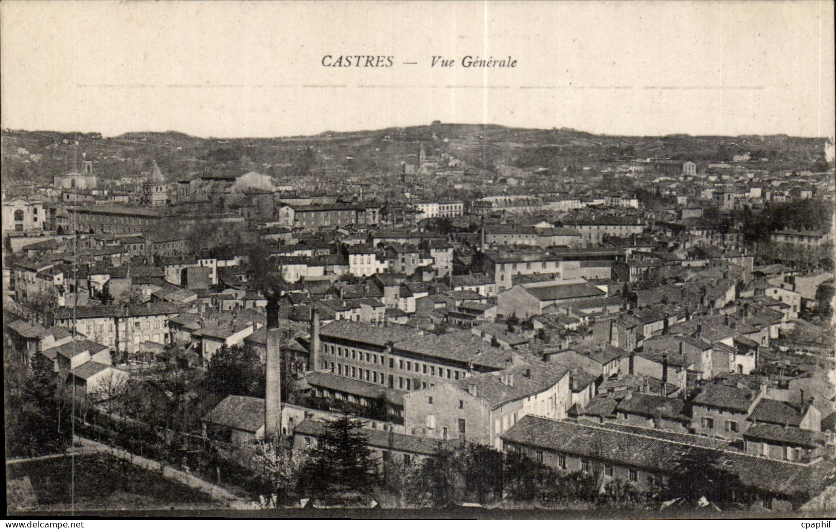 CPA Castres Vue Generale