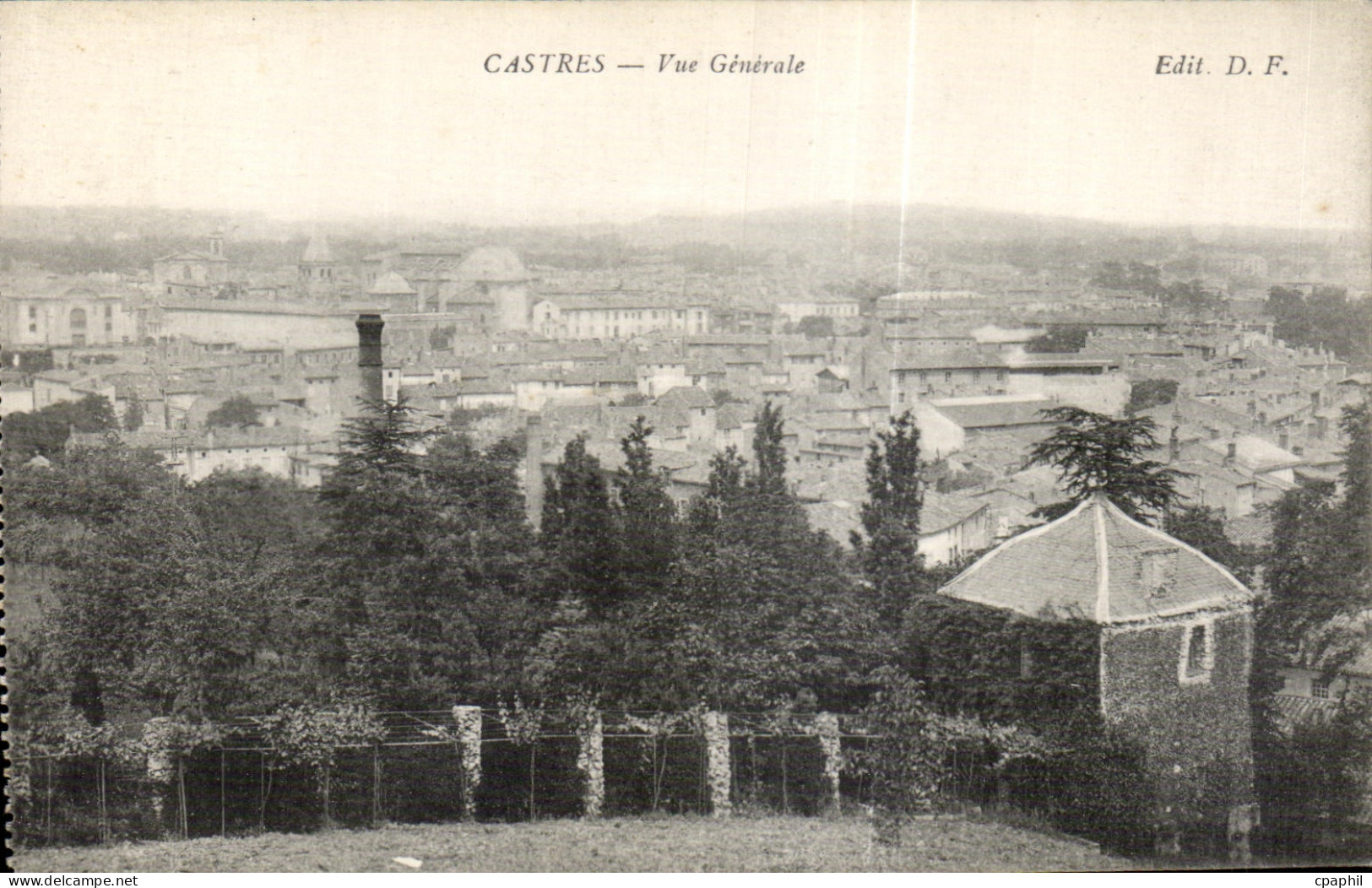 CPA Castres Vue Generale