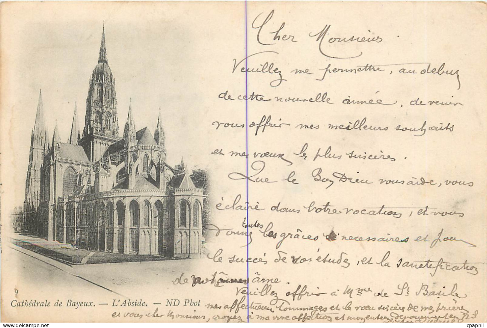 CPA Cathedrale de Bayeux L'Abside