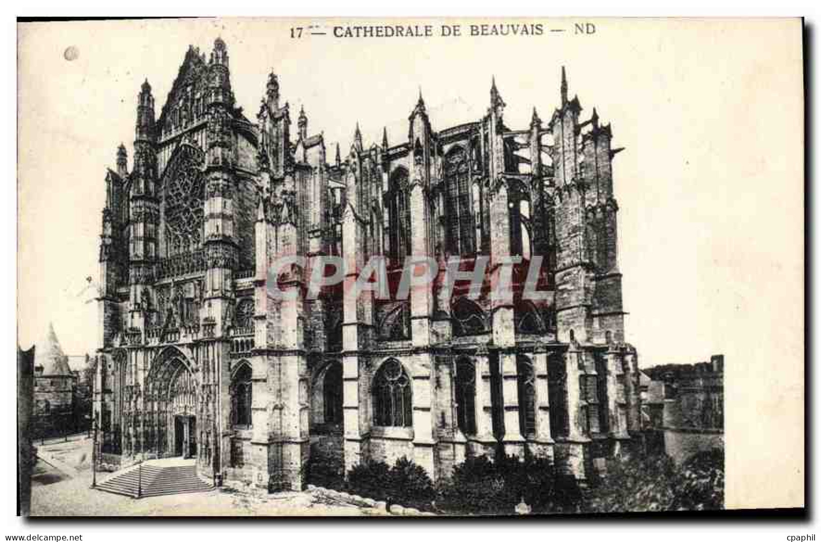 CPA Cathedrale de Beauvais