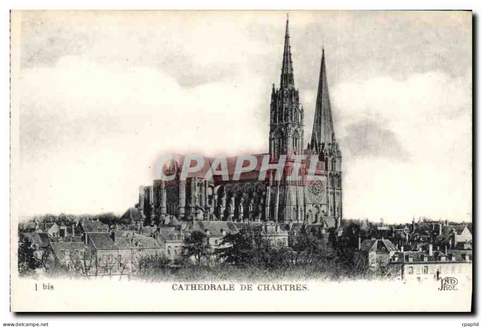 CPA Cathedrale de Chartres