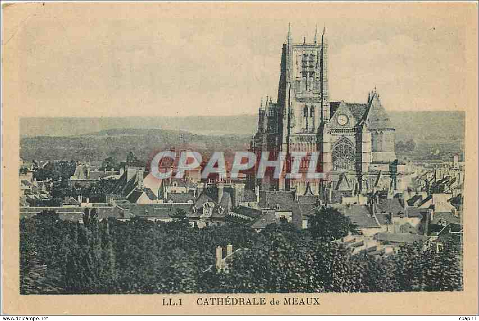 CPA Cathedrale de Meaux