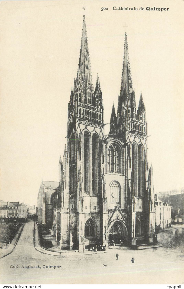 CPA Cathedrale de Quimper