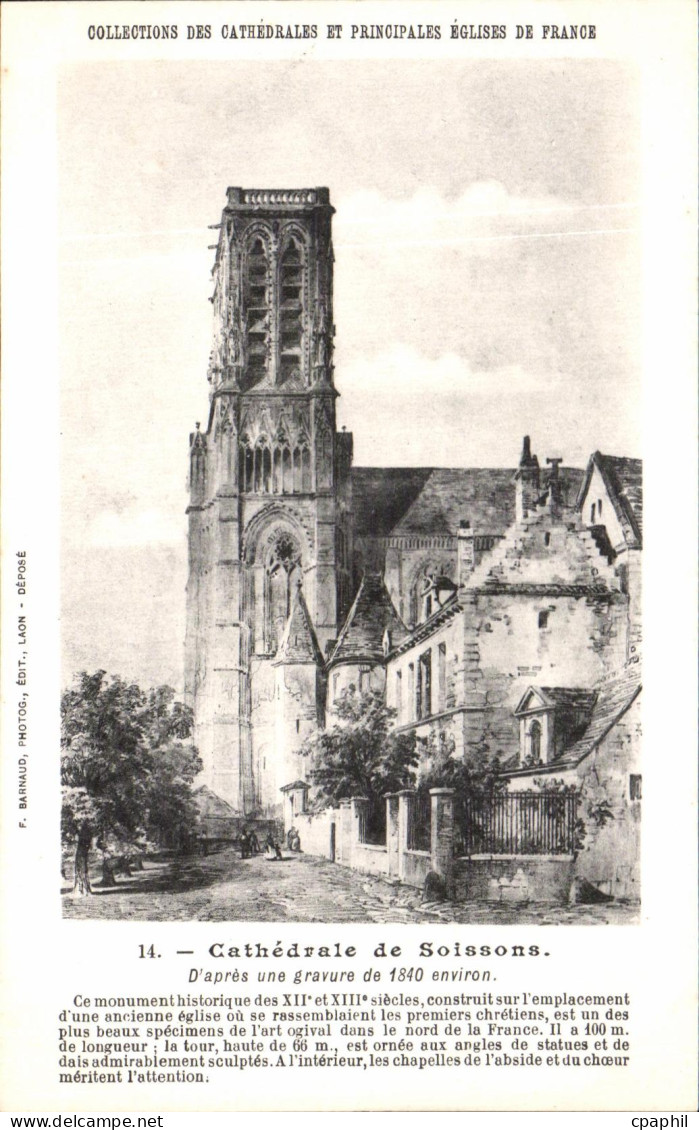 CPA Cathedrale de Soissons
