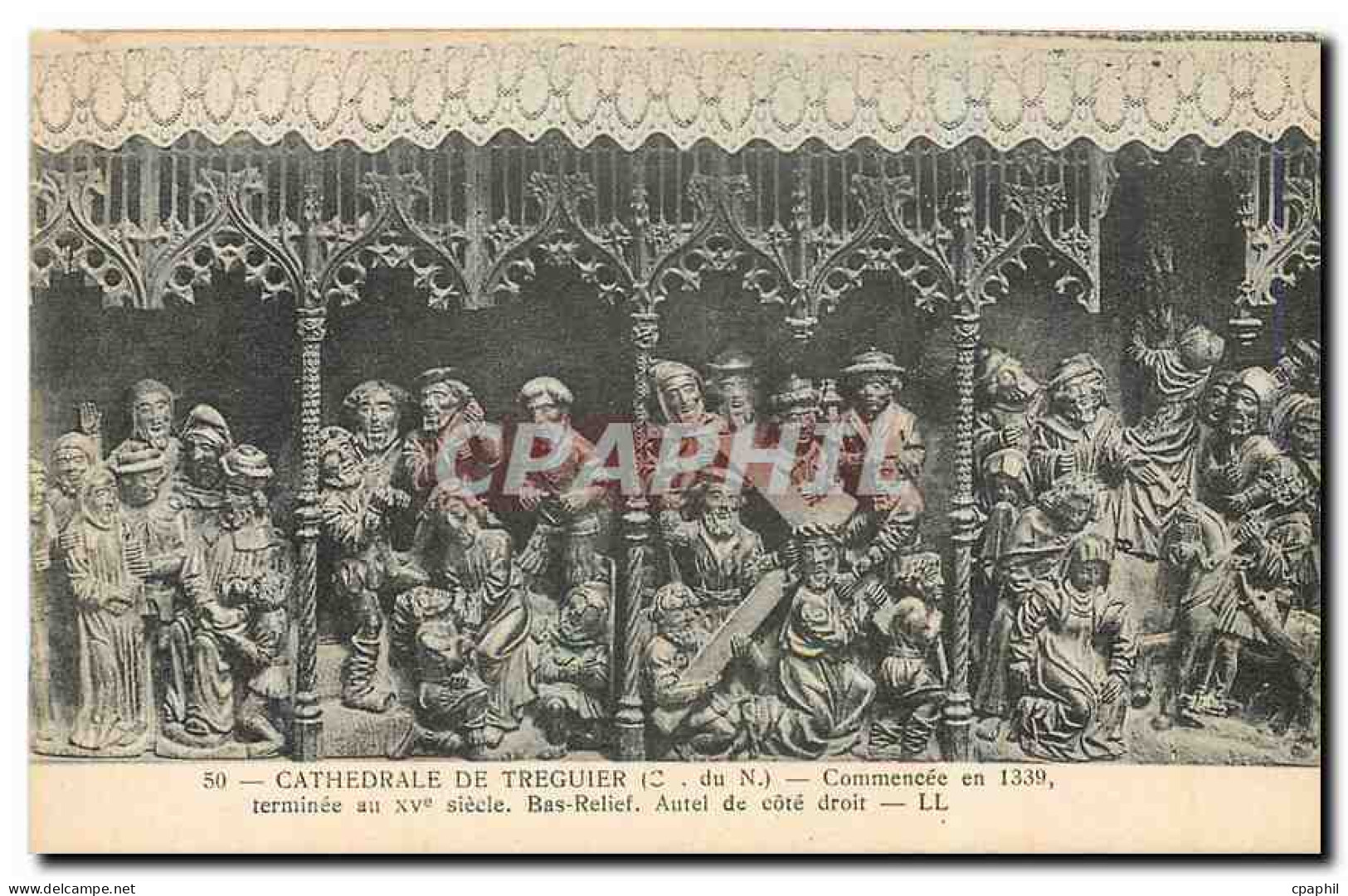 CPA Cathedrale de Treguier C du N