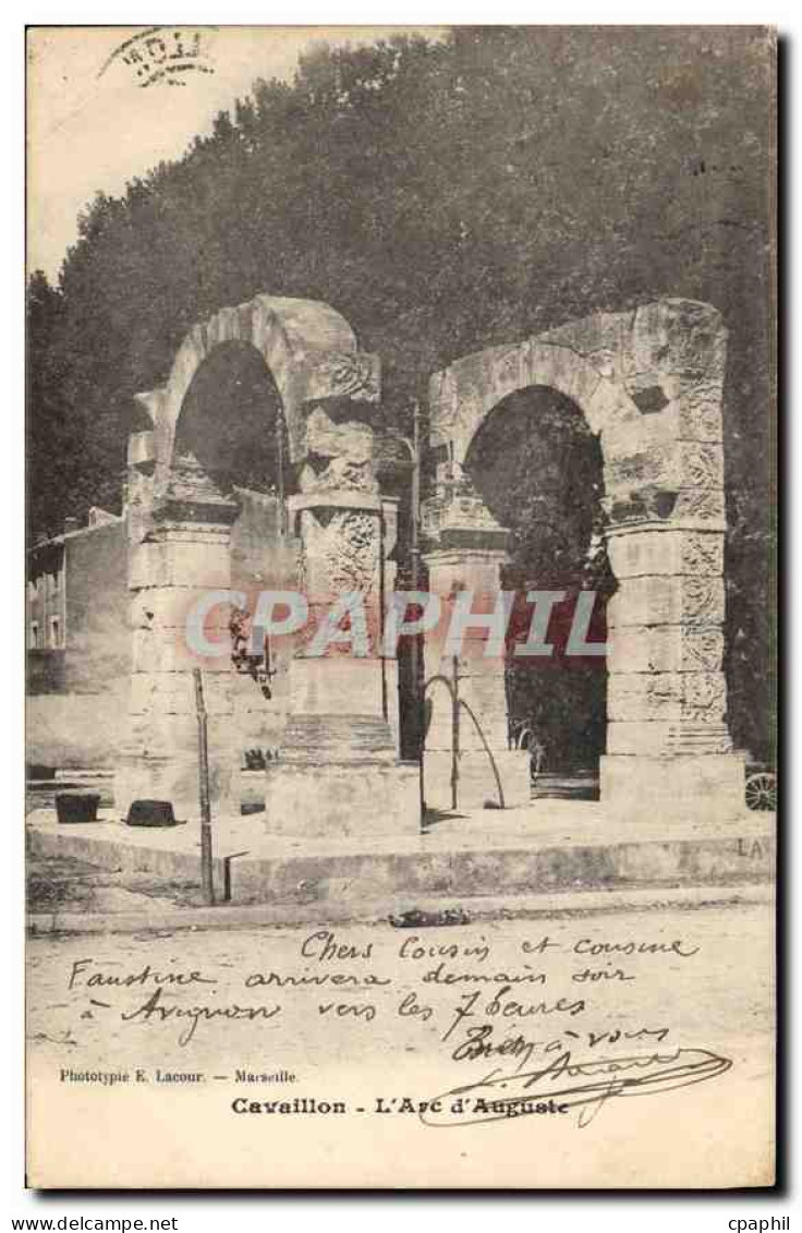 CPA Cavaillon L'Arc d'Auguste
