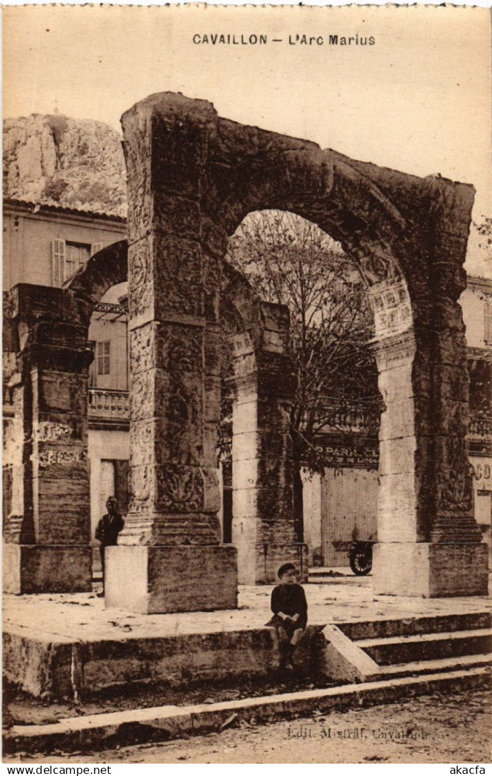 CPA CAVAILLON - L'Arc Marius (512462)