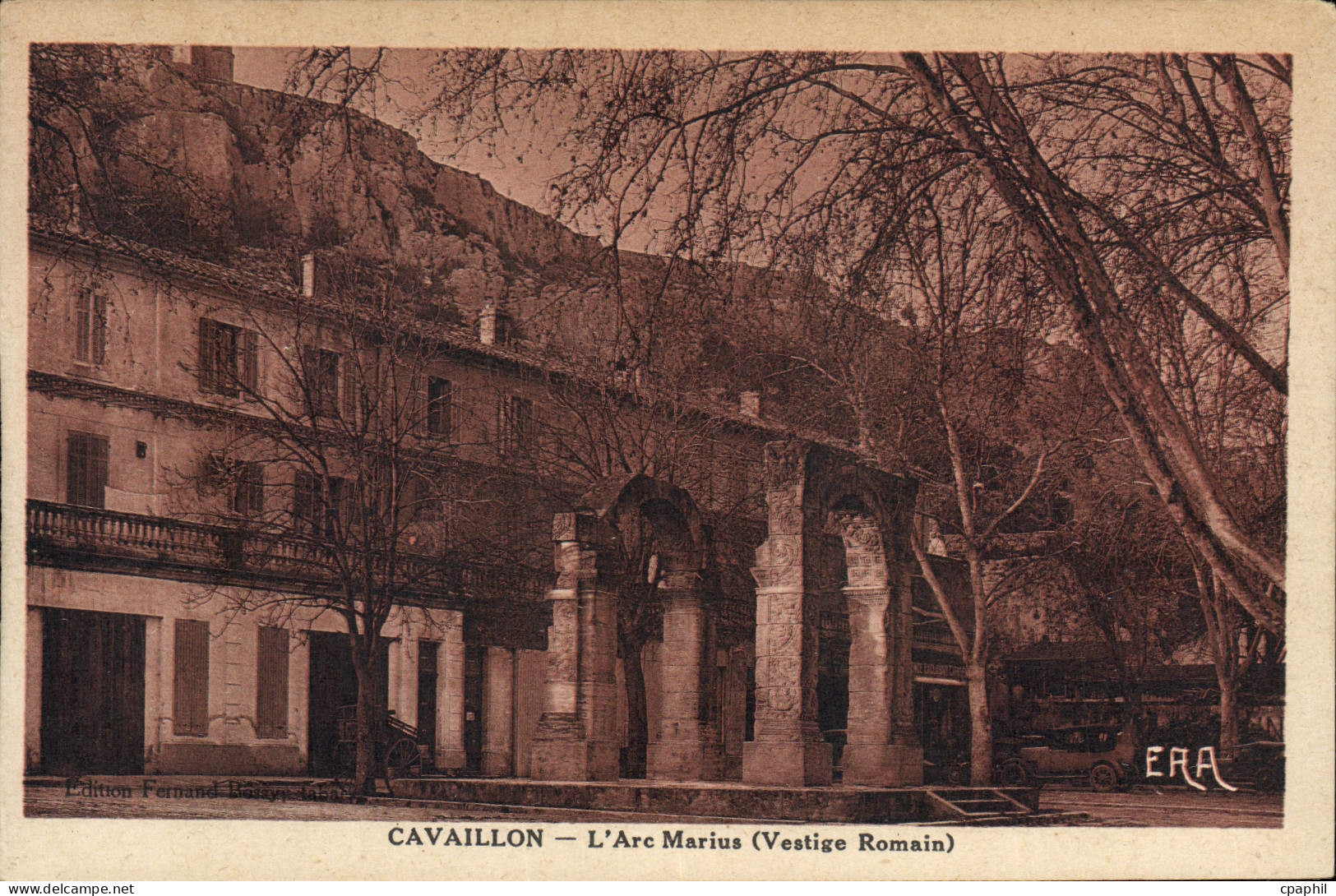 CPA Cavaillon L'Arc Maruis (Vestige Romain)