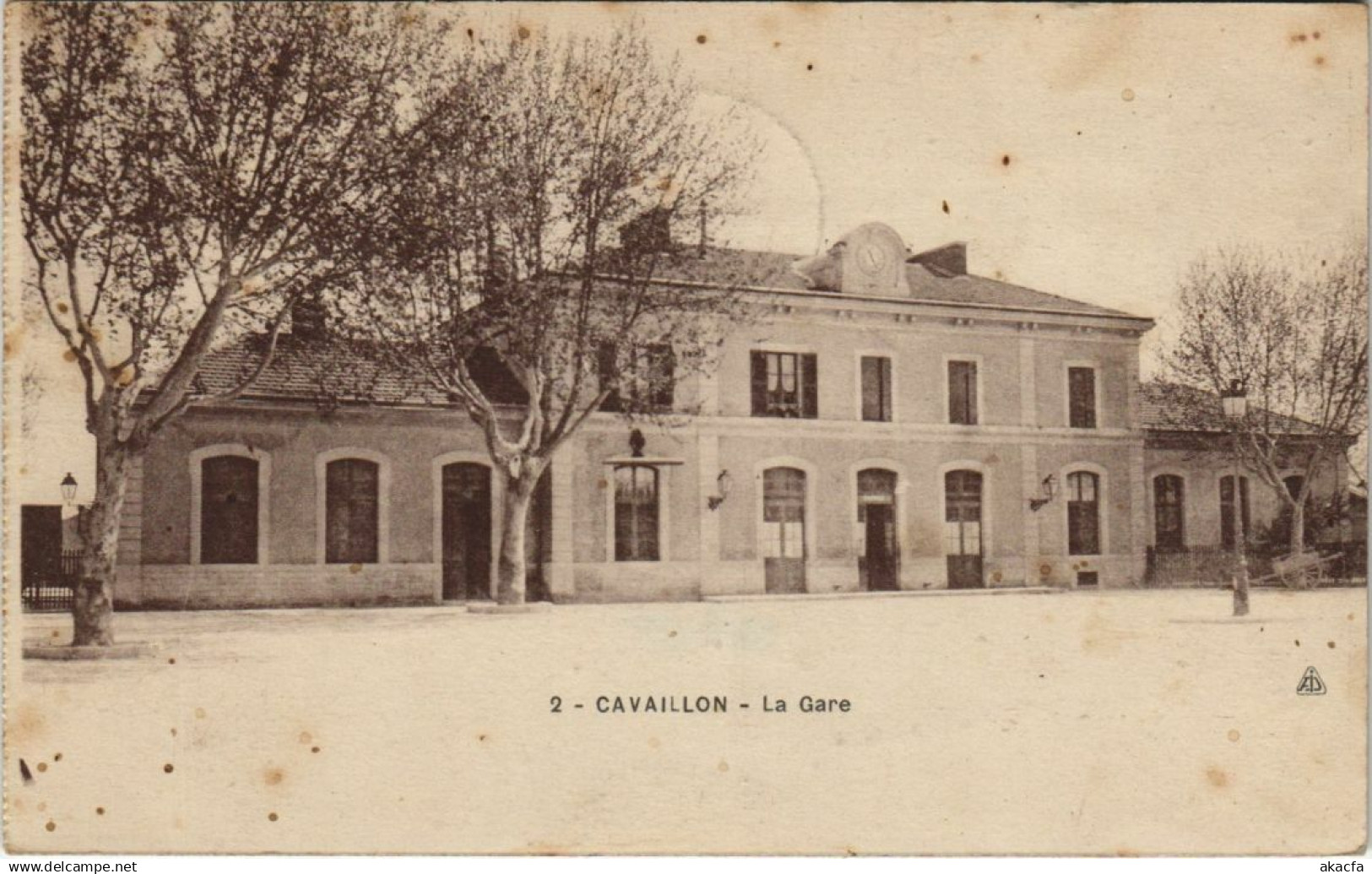 CPA CAVAILLON La Gare (1086494)