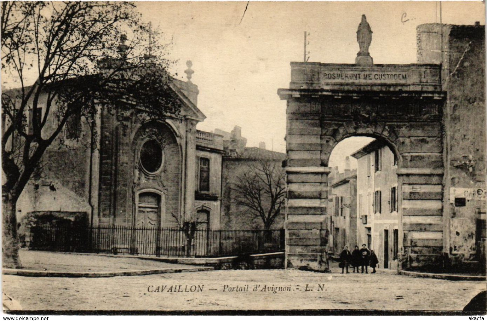 CPA CAVAILLON - Portail d'AVIGNON (512073)