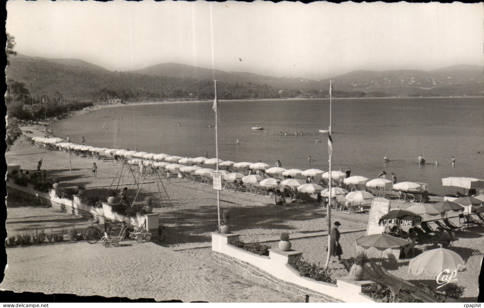 CPA Cavalaire Sur Mer La plage