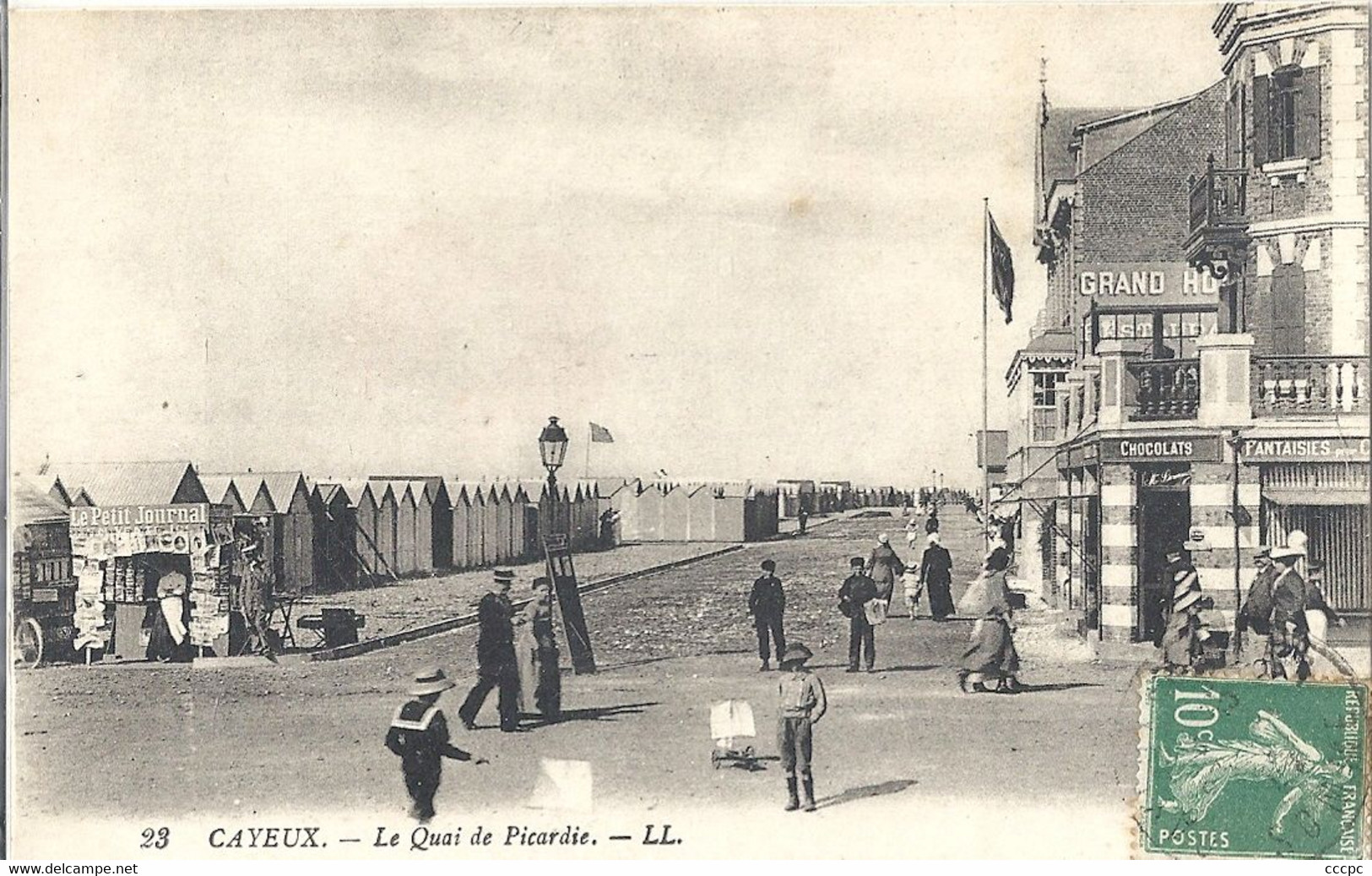 CPA Cayeux Le Quai de Picardie