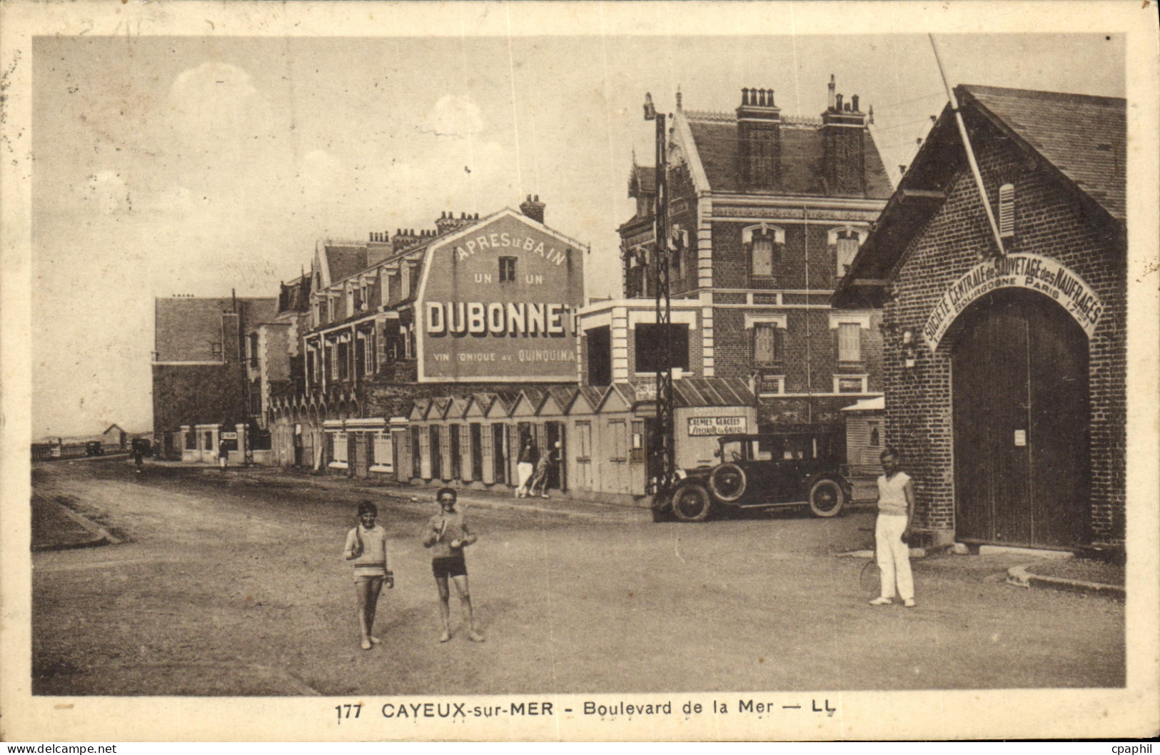 CPA Cayeux Sur Mer Boulevard de la Mer Dubonnet