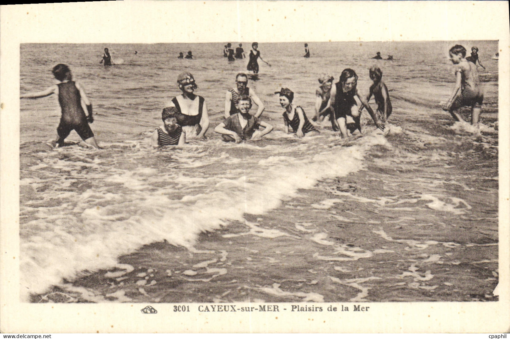CPA Cayeux Sur Mer Plaisirs De La Mer