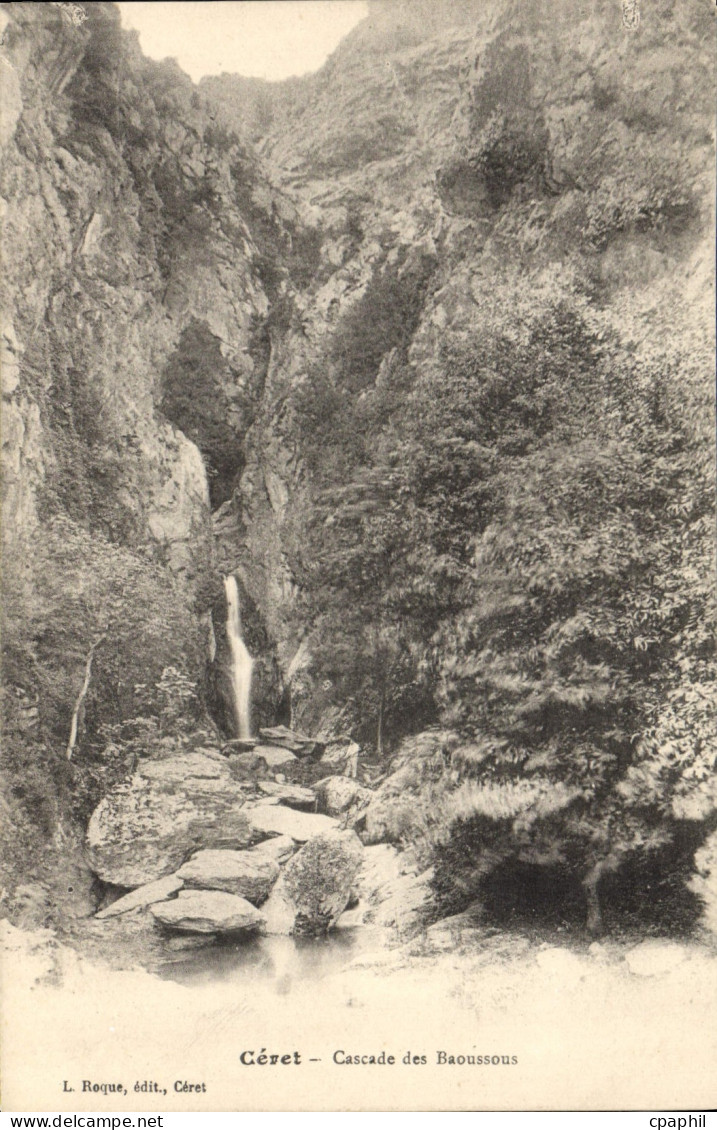 CPA Ceret Cascade Des Baoussous