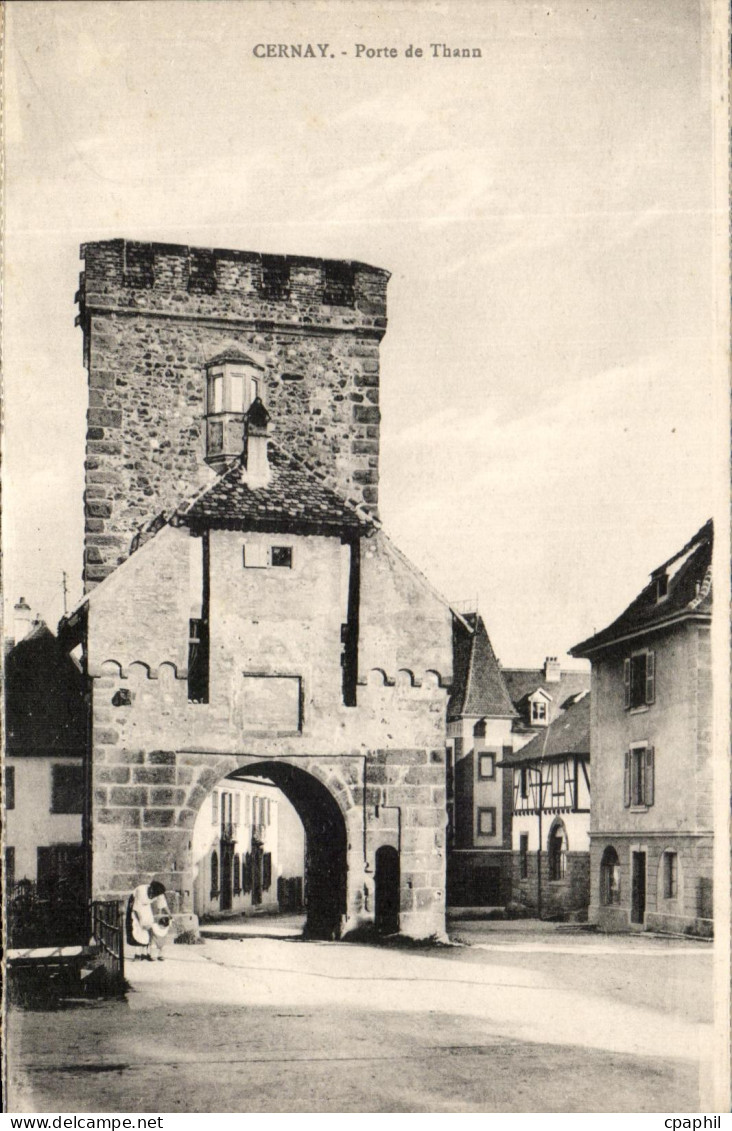 CPA Cernay Porte de Thann