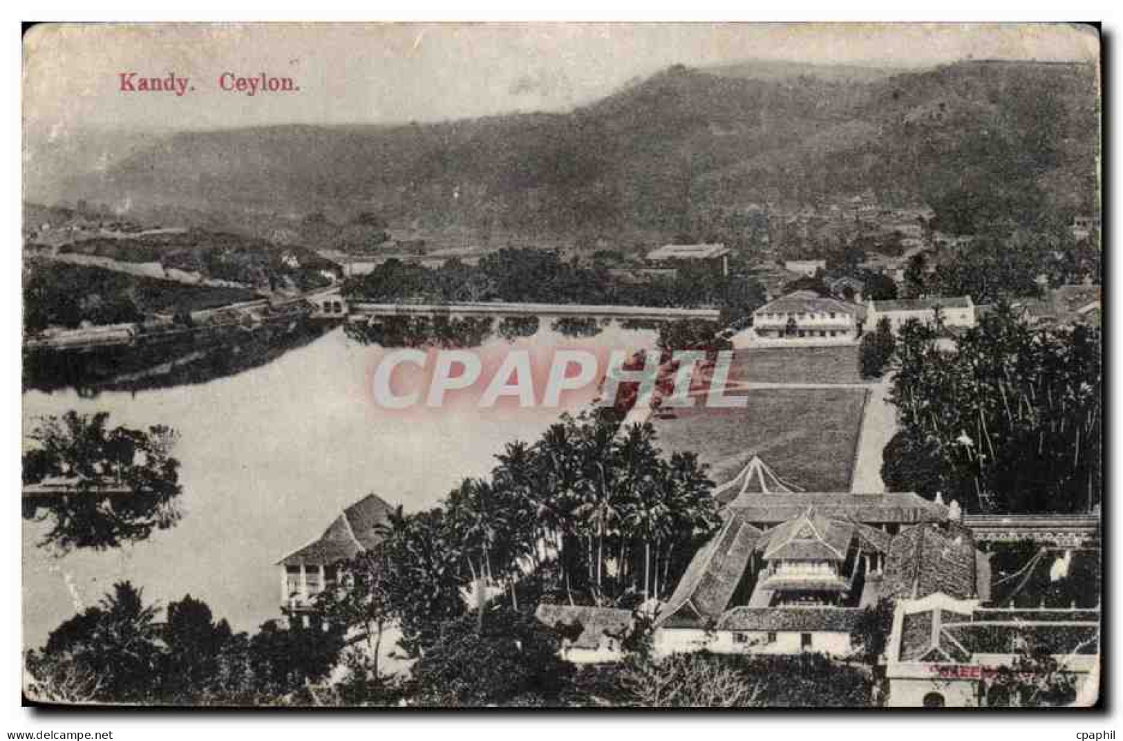 CPA CEylon Ceylan Kandy Sri Lanka