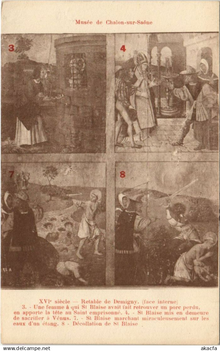 CPA CHALON-sur-SAONE Musee de Chalon-sur-Saone - Scenes (1190442)