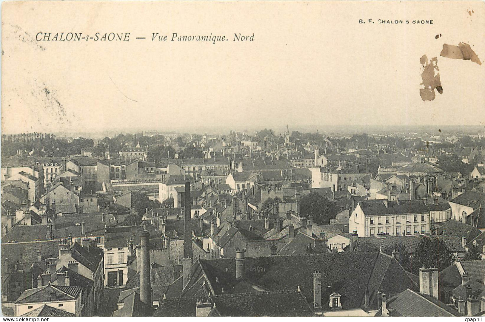 CPA Chalon sur Saone Vue Panoramique Nord