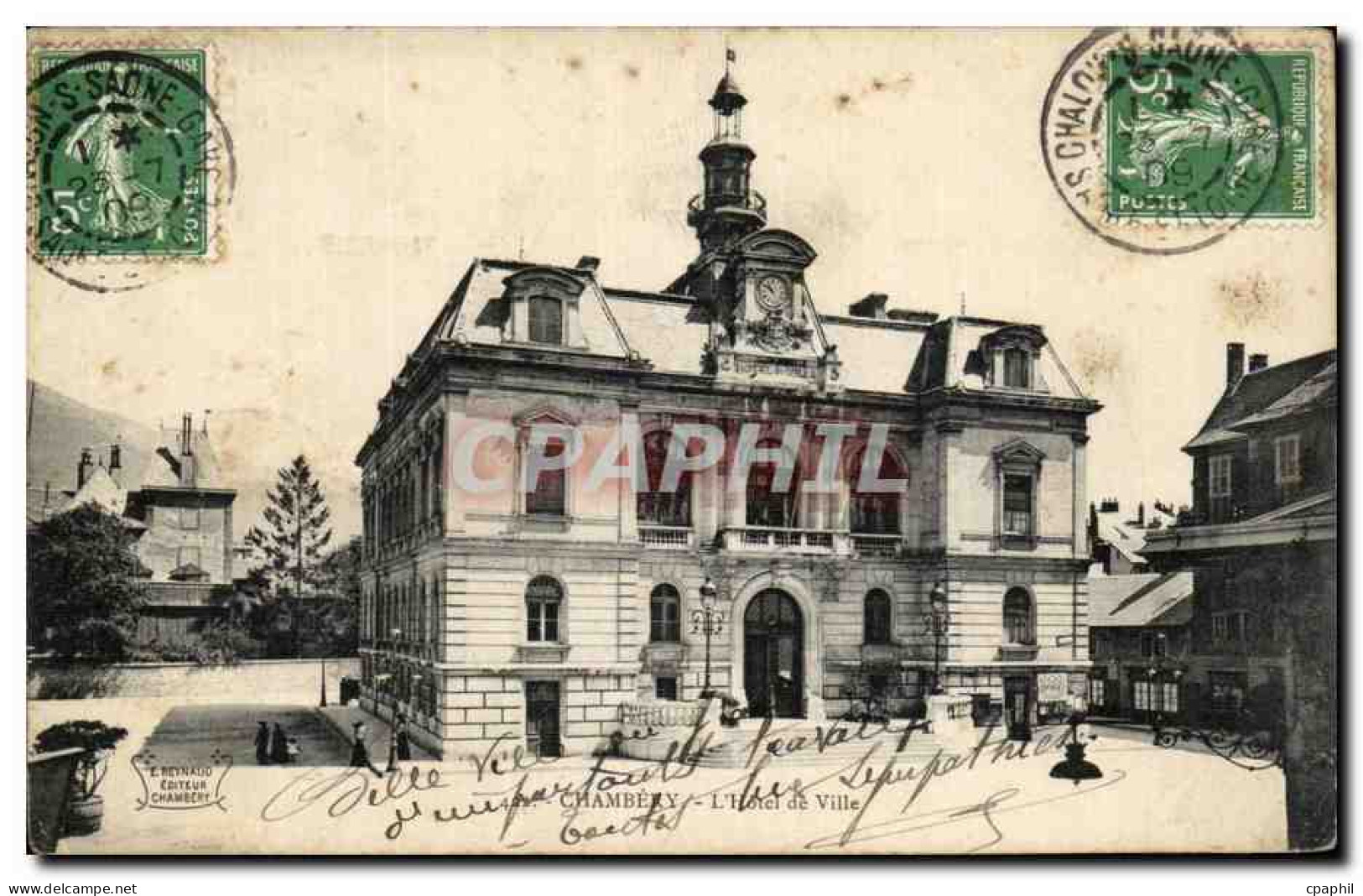 CPA Chambery L'hotel de ville