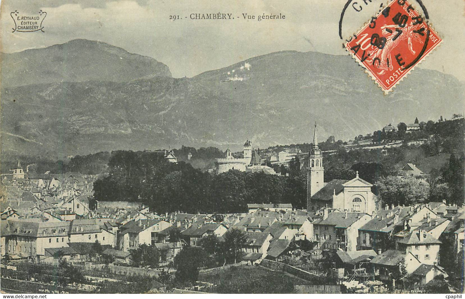 CPA Chambery vue generale