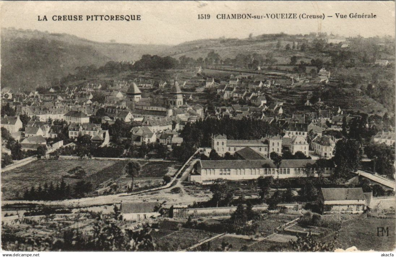CPA CHAMBON-sur-VOUEIZE Vue Generale (1144308)