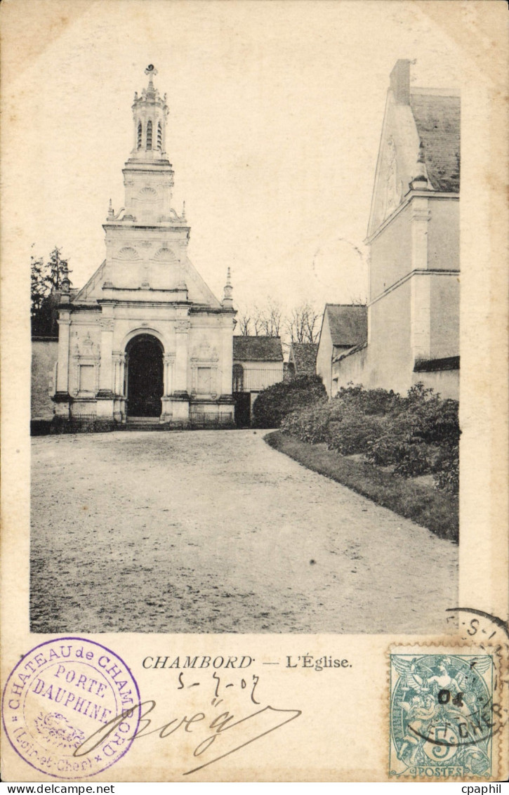 CPA Chambord L'Eglise