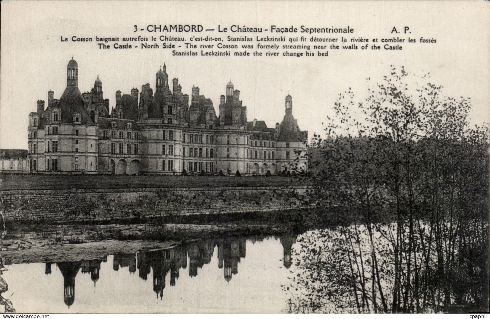 CPA Chambord Le chateau