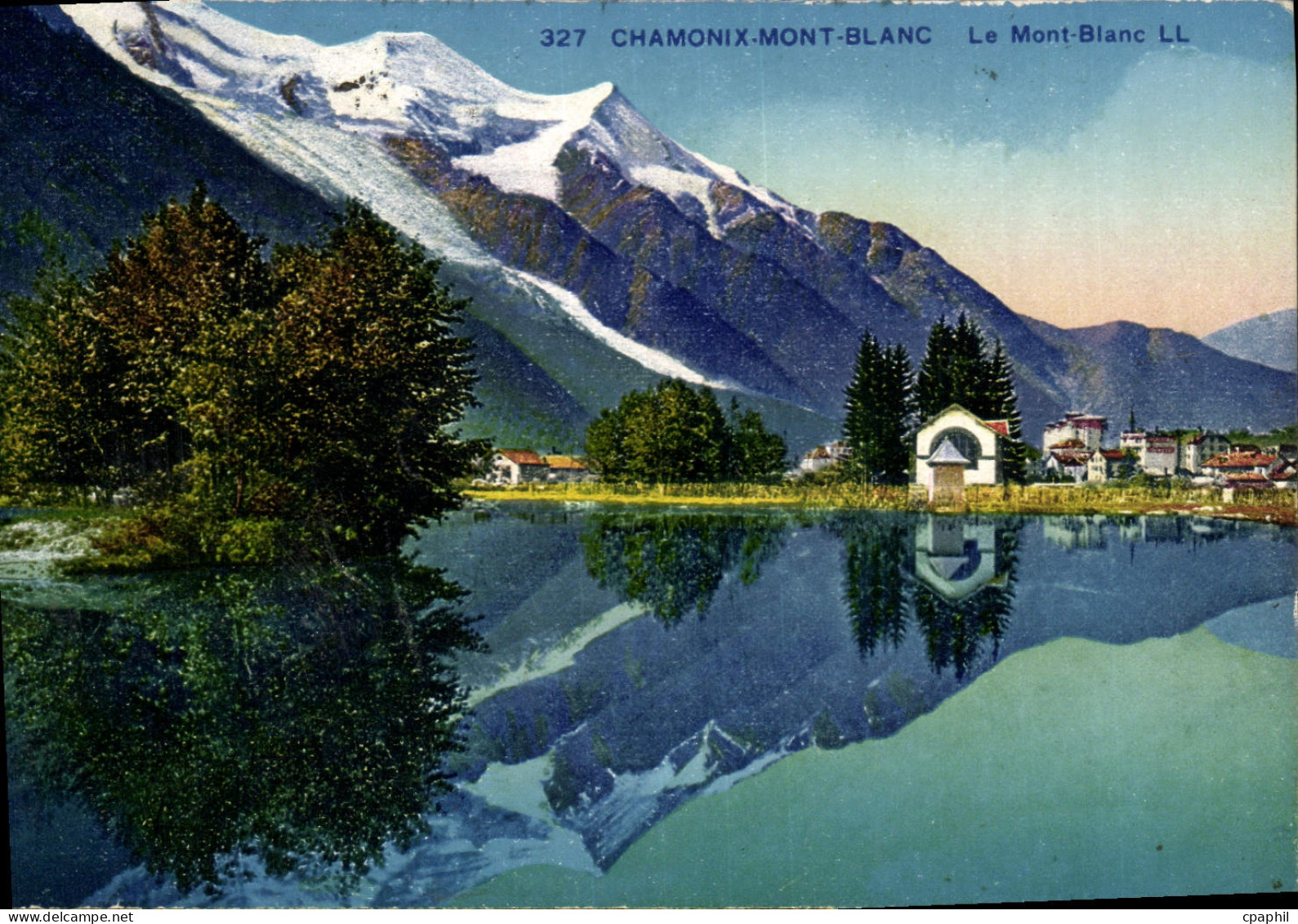 CPA Chamonix Mont Blanc Le Mont Blanc