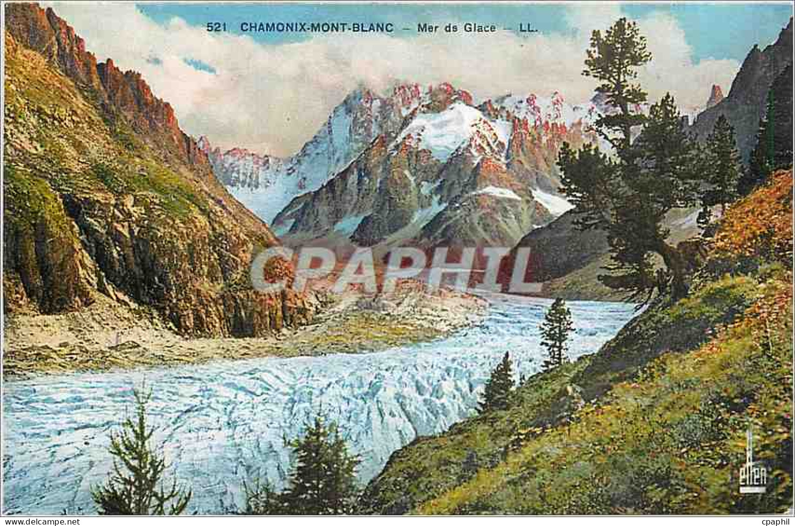 CPA Chamonix Mont Blanc Mer de Glace