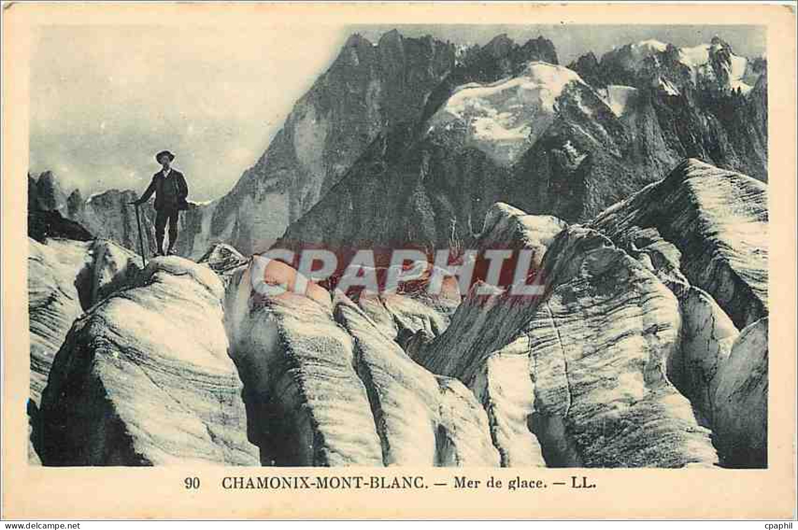 CPA Chamonix -Mont-Blanc - Mer de Glace