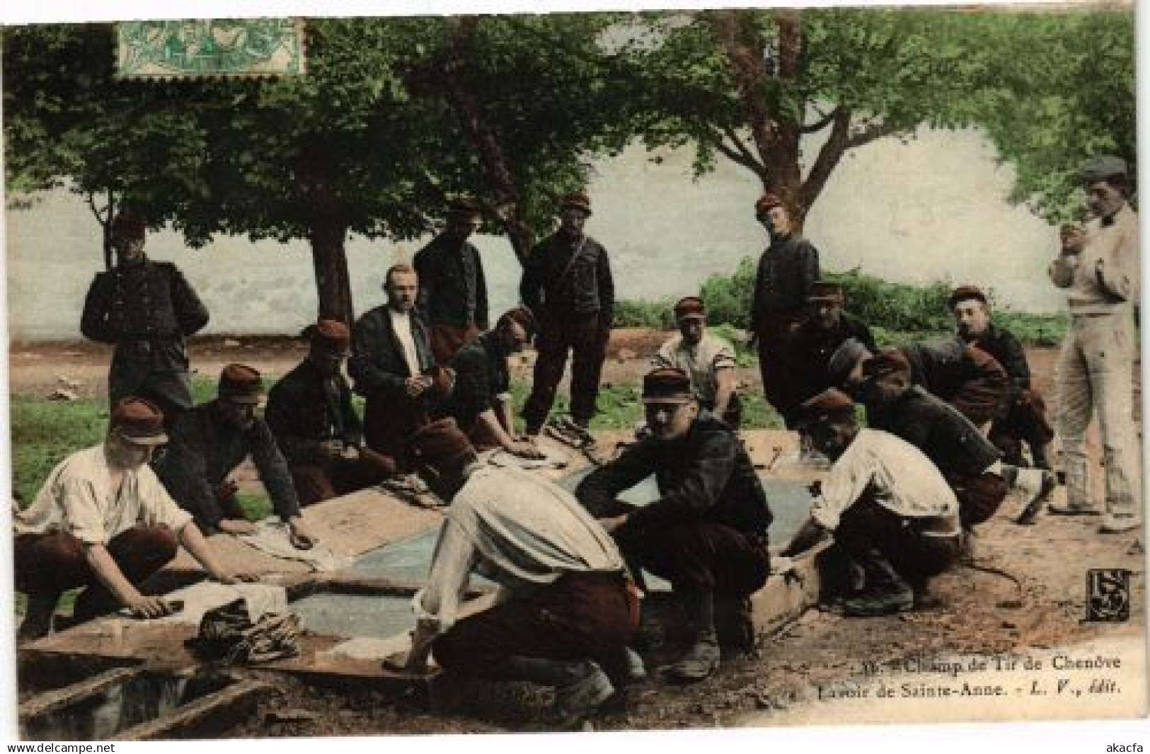 CPA Champ de Tire de Chenove - Lavoire de Ste-Anne (175967)
