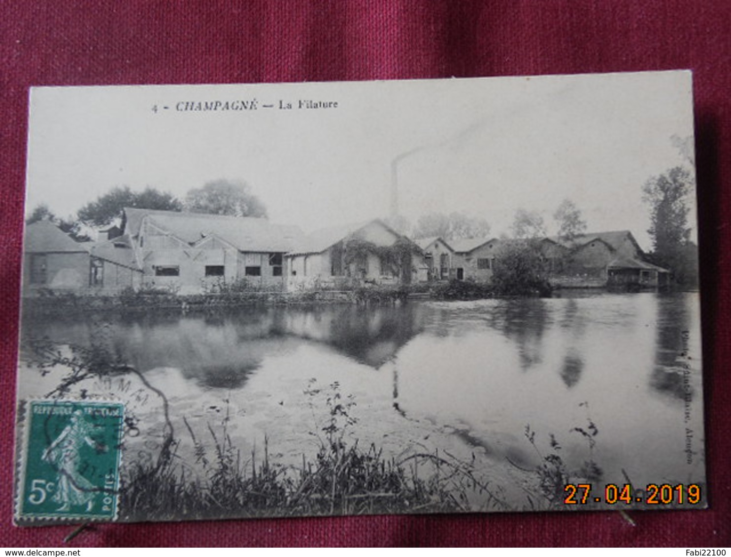 CPA - Champagné - La Filature